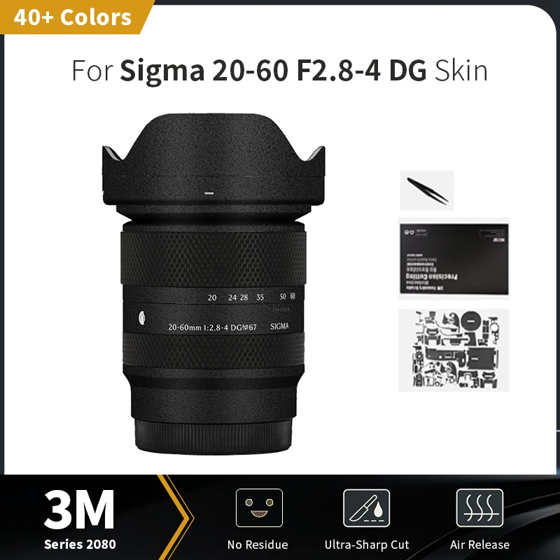 For Sigma 20-60mm Skin Sigma 20-60mm F2.8-4 DG Lens Sticker Scratch-resistant protective film full coverage protection