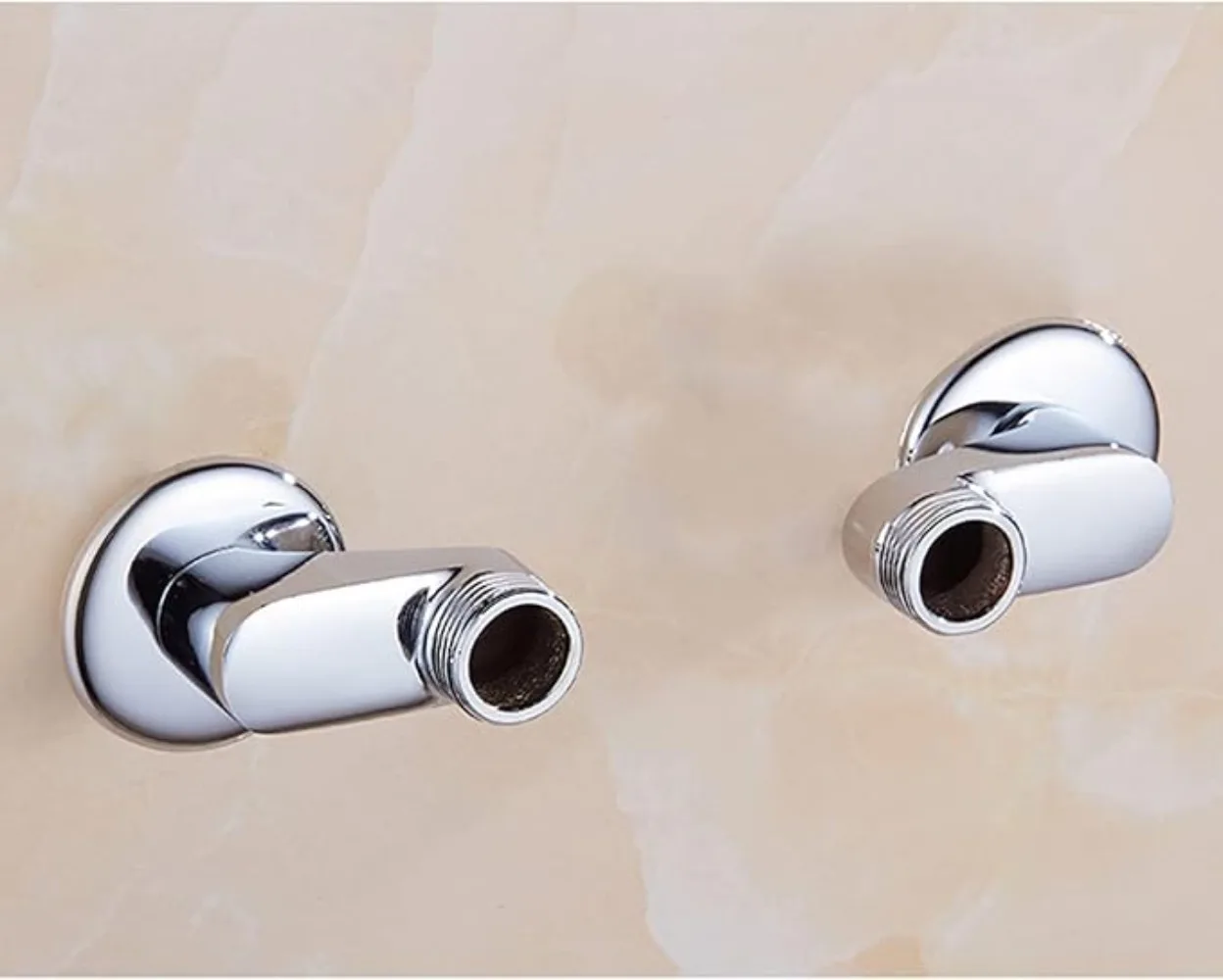 

Width Adjustable Angle Valve Replacement Shower Faucet Adapter Part Stainless steel Wall Mounted Bathroom Accessories 2Pcs/Set