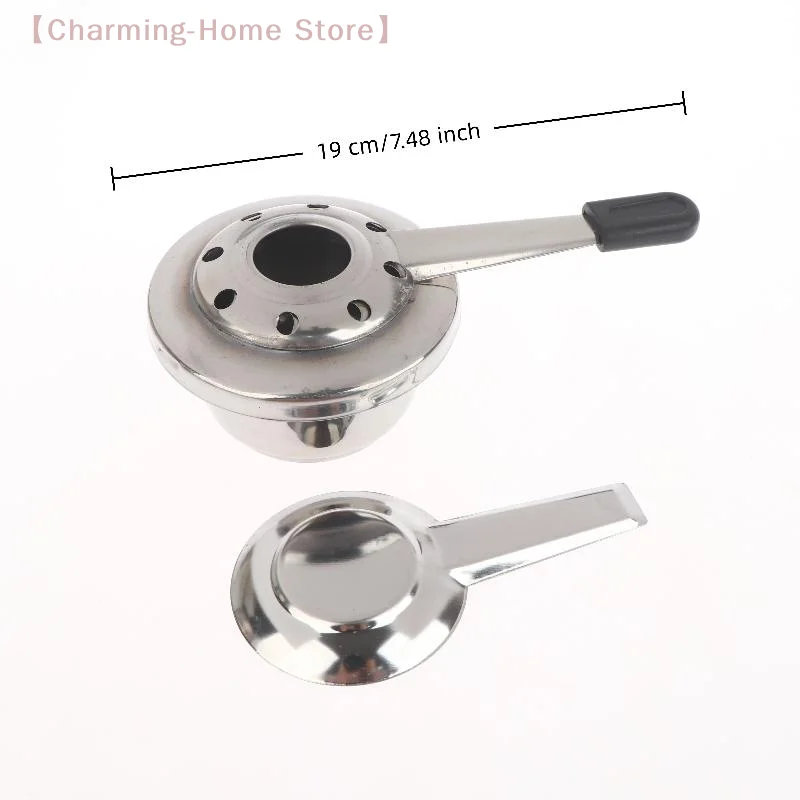 【M】Stainless Steel Fuel Holder Catering Warmer Set With Lid Portable Chafing Fuel Holders For Dormitory Hotel Household Outdoor