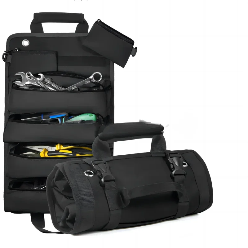 Cross-border spot hardware tools storage bag shockproof hardware electrician tool bag car suspension storage bag discount