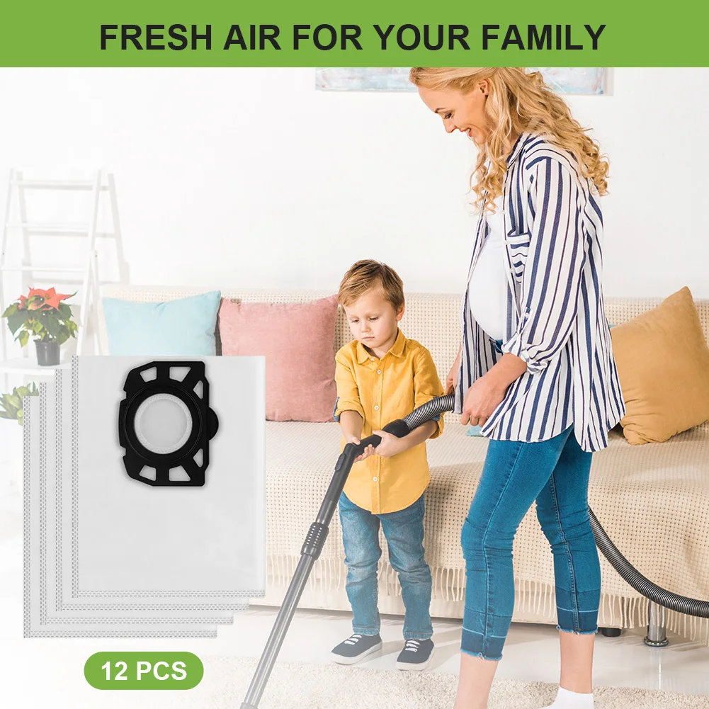 12 Pack Dust Bag Va…