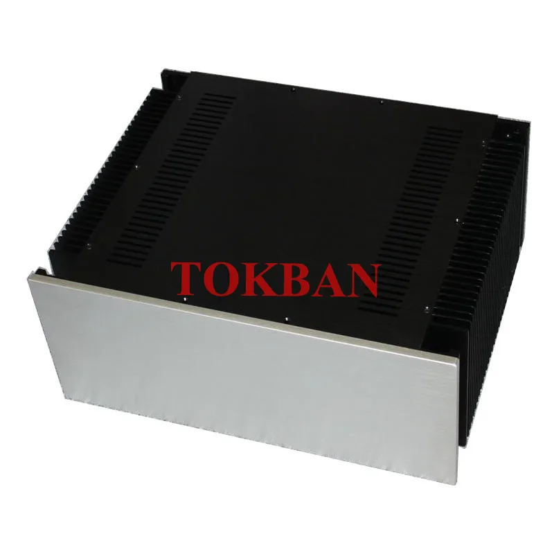 Tokban Audio WA107 484*210*390mm All Aluminium Class A Amplifier Chassis Enclosure DIY HIFI Amplifier Case Shell