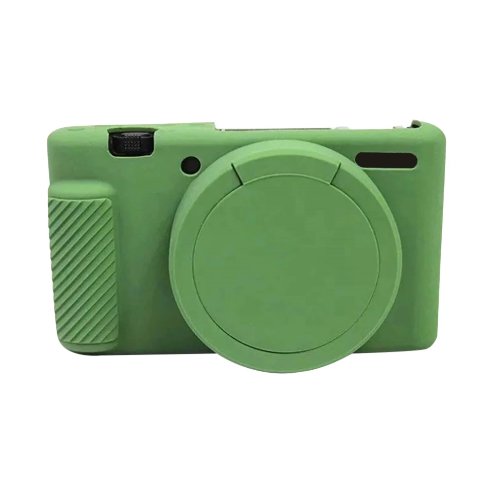 Soft Silicone Rubber Camera protective cover Suitable For Sony ZV-1 Shockproof Cover Fall Resistant Portable Soft Lens Cap