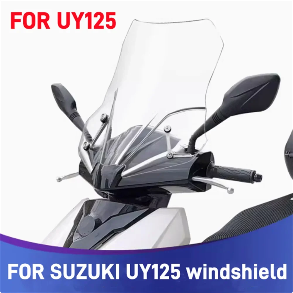

Windshield For Suzuki UY125 125uy 125UY pedal thickening front windshield modification parts motorcycle UY125