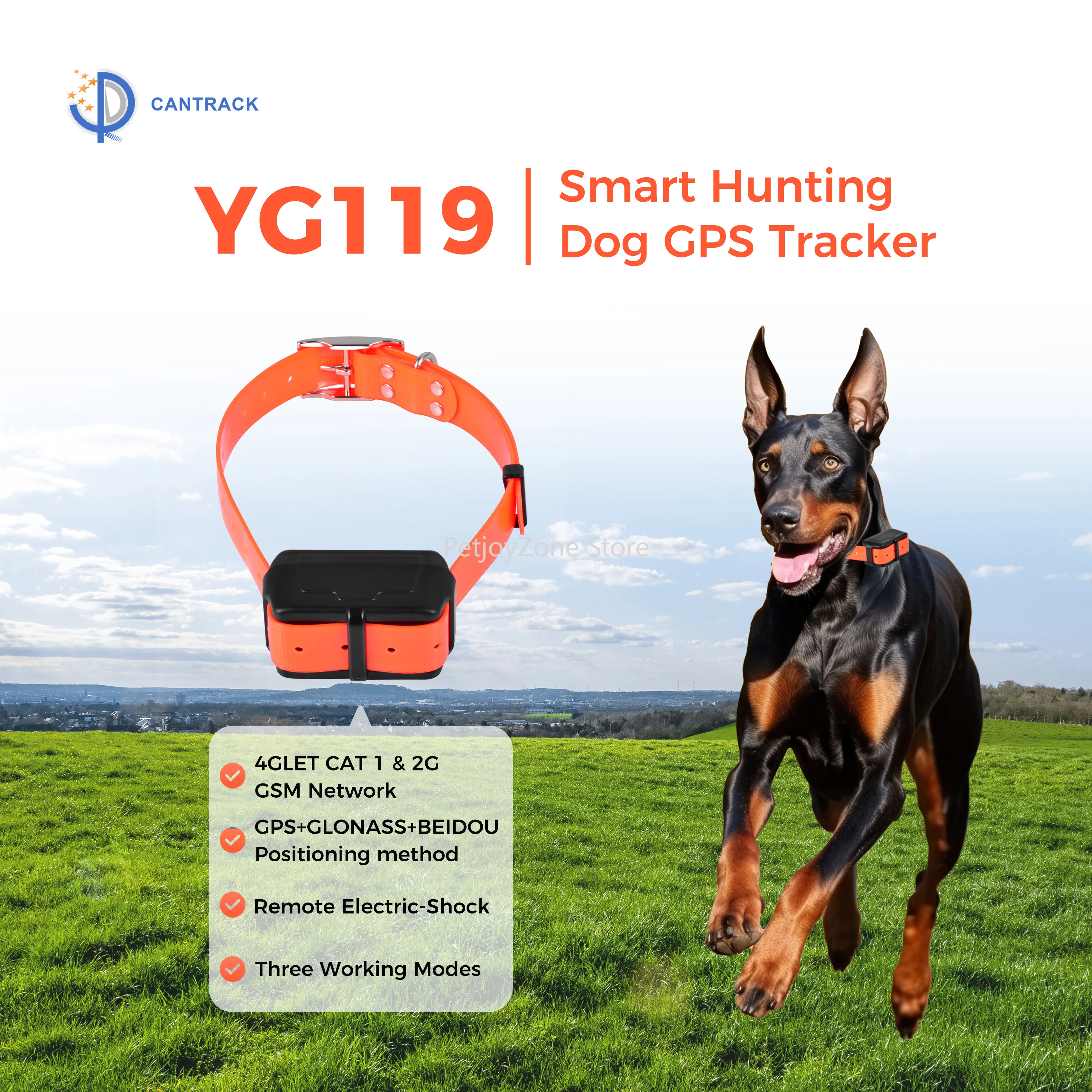 

Pet GPS Tracker Portable Mini Device Animal Dog Collar IP67 Waterproof Wireless GPS Dog