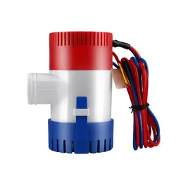 12V Vacuum Water Pump Submersible Marine Boat Bilge Pump 1100GPH Water Pump Used In Boat Seaplane Motor Homes Houseboat