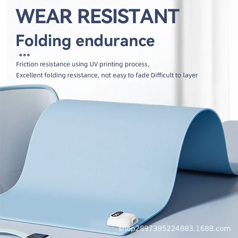 European Heating Mouse Pad Large Office Desktop Homework Warm Hand Waterproof Warm Desk Pad in Winter