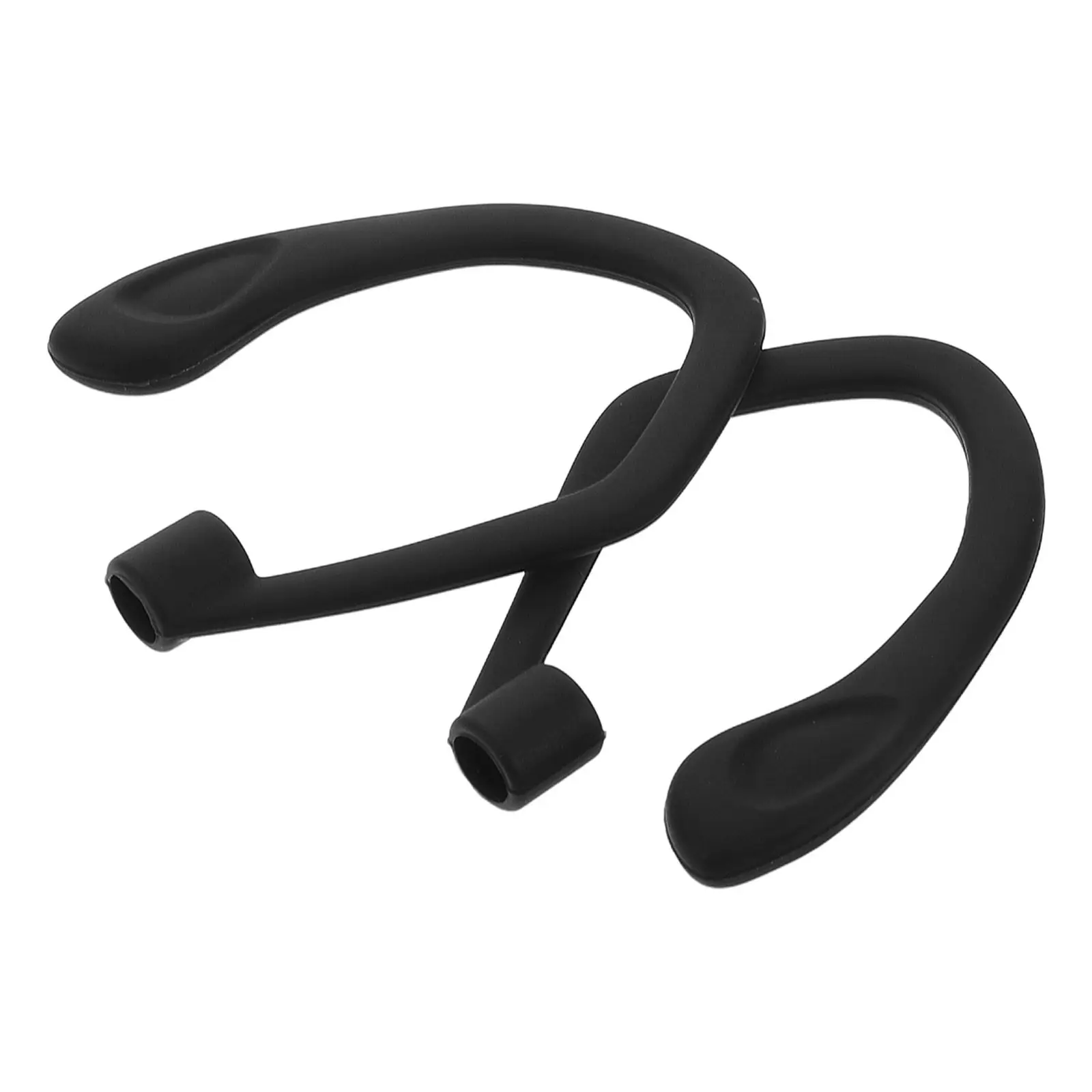1Pair Earbuds Ear Hooks Silicone Anti Slip Secure Fit for Running Jogging Cycling Gym Earphone Accessories Grip Holder