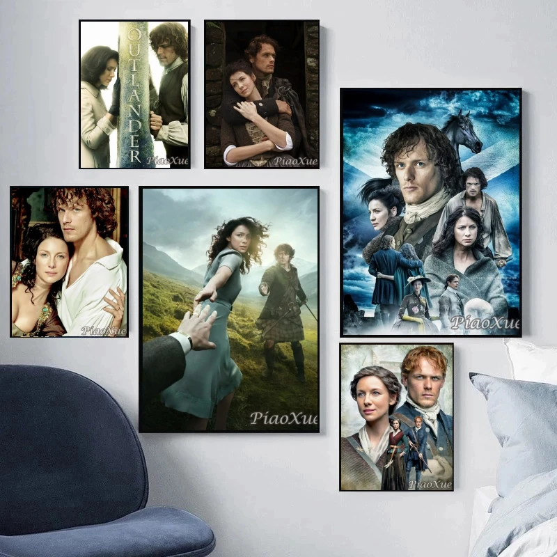 Outlander Classic TV Series 5D Diamond Painting Cross Stitch Jamie Fraser Fantasy Movie Picture DIY Mosaic Art Home Decor