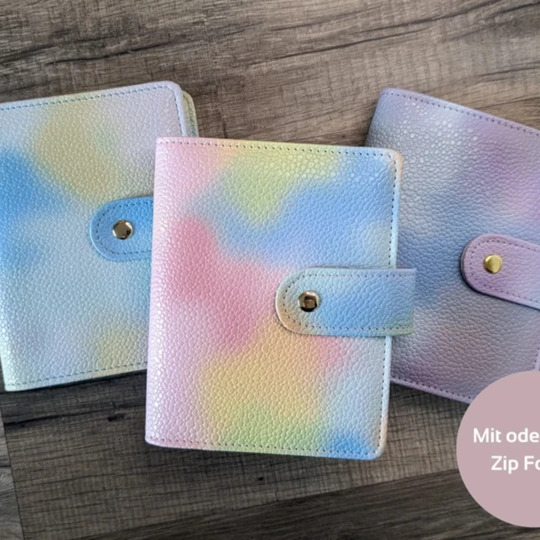 a7 binder budget money wallet Color cash envelopes for budgeting With Binder Budget Planner Organizer Loose-leaf Notebook