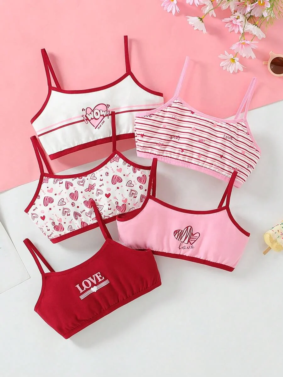 

Teenage Girl Training Bra Vest 8-12 Years Pure Cotton Children Brassiere Underwear Primary School Girl Sports Tube Tops
