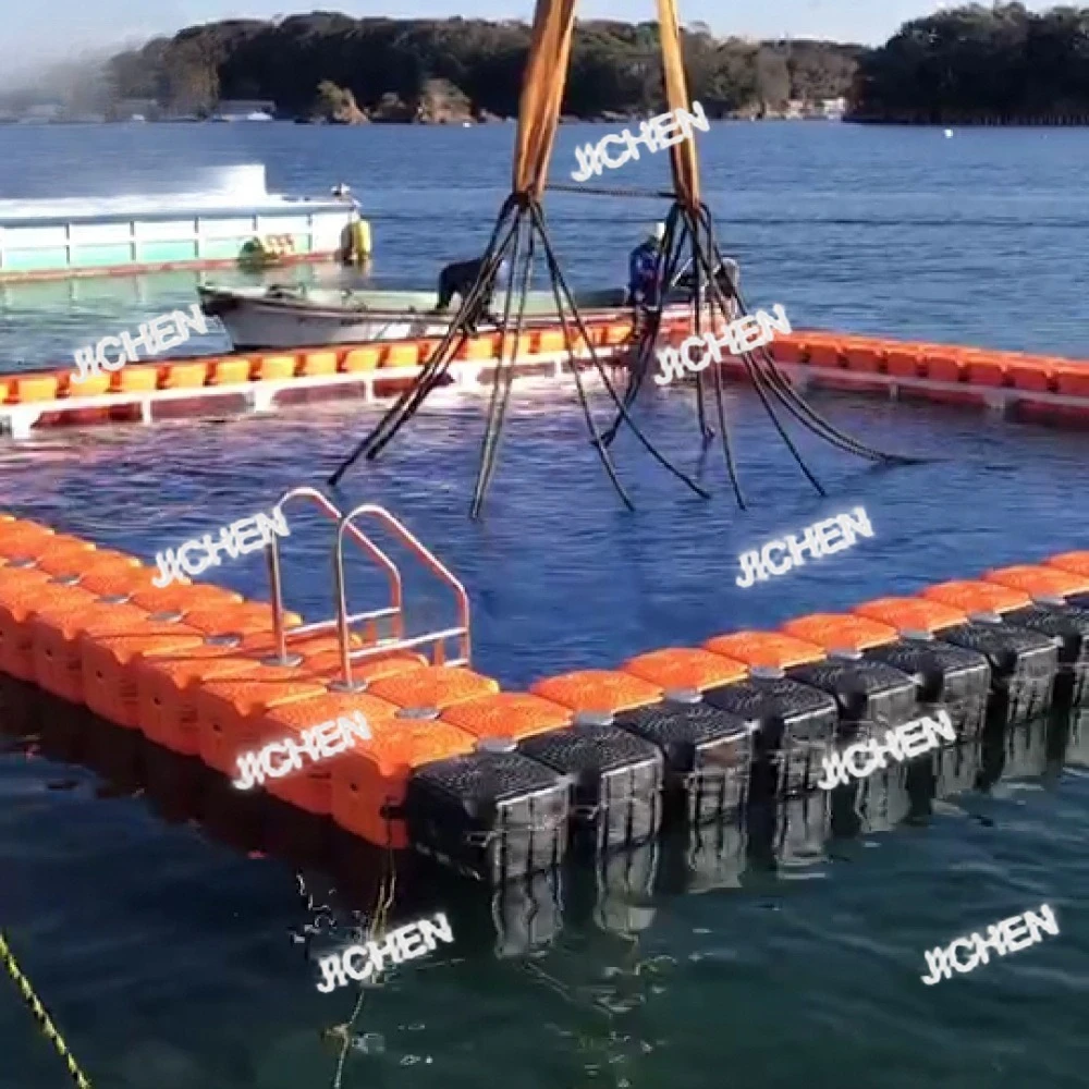 

Пластиковая понтонная платформа JC Water Park, морская плавающая платформа на открытом воздухе