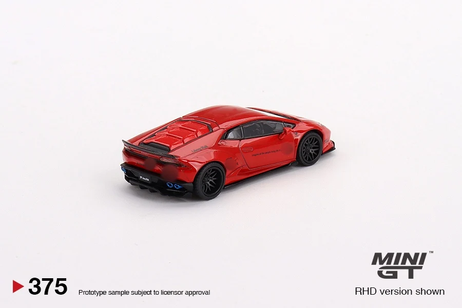 MINI GT 1:64 Huracan LBWKL P610 #375 metal car model