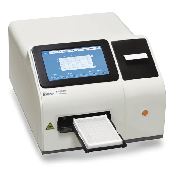 

Rayto RT-6900 elisa microplate reader clinical analysis instrument for hospital lab use RT 6900