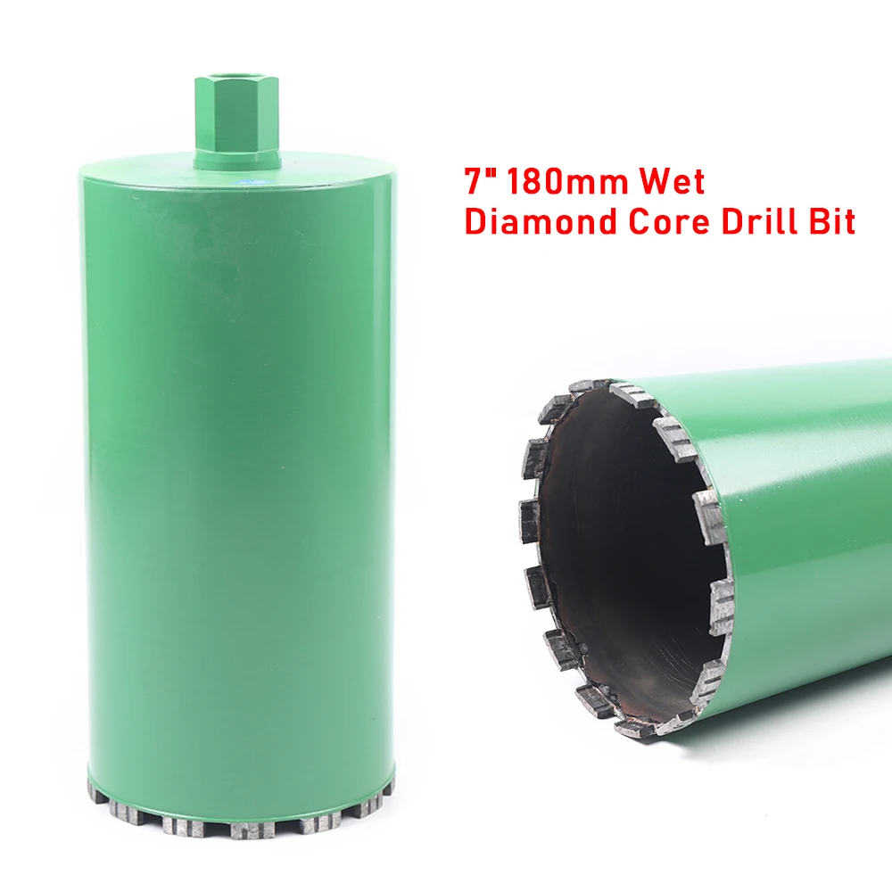 

7" Wet Diamond Core Bit For Reinforced Concrete Drilling Light Steel & Wire Mash