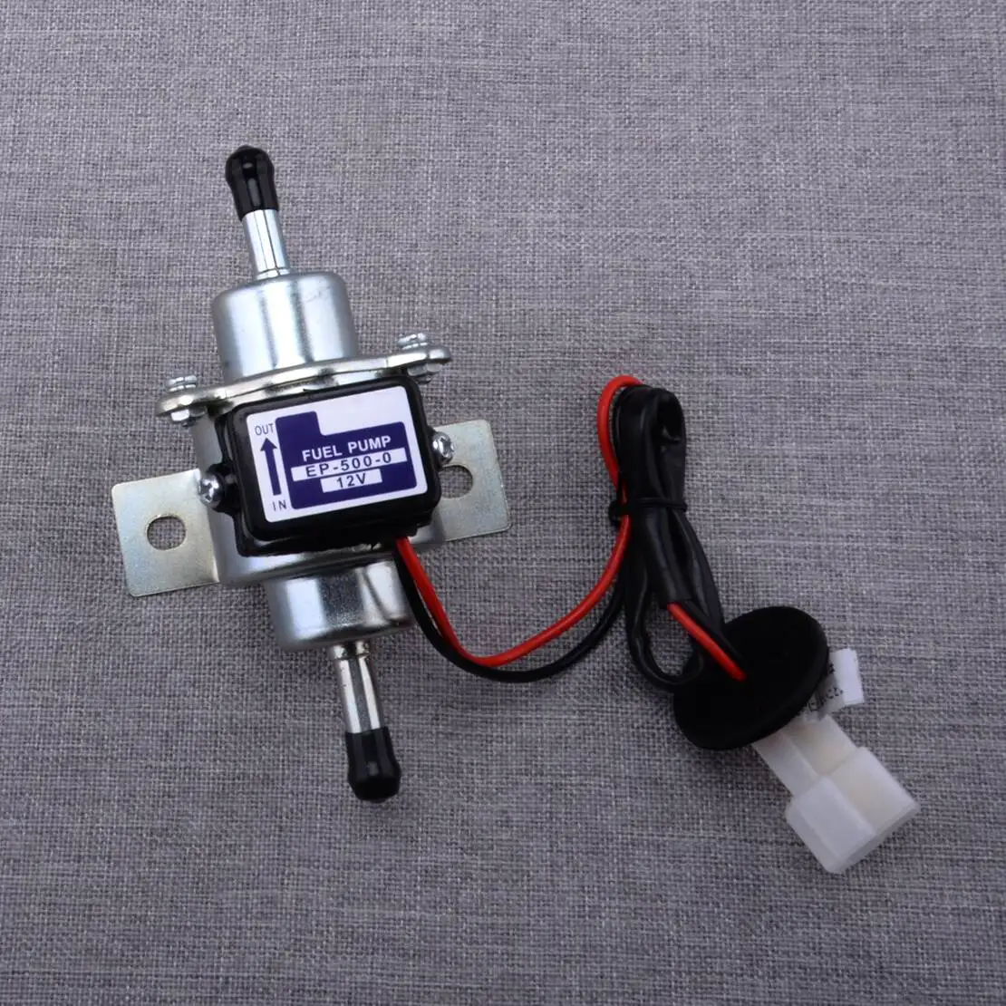 

12585-52030 68371-51210 12585-52031 EP-500-0 035000-0460 12 В серебристый дизельный электрический топливный насос подходит для Kubota Yanmar Cub Cadet