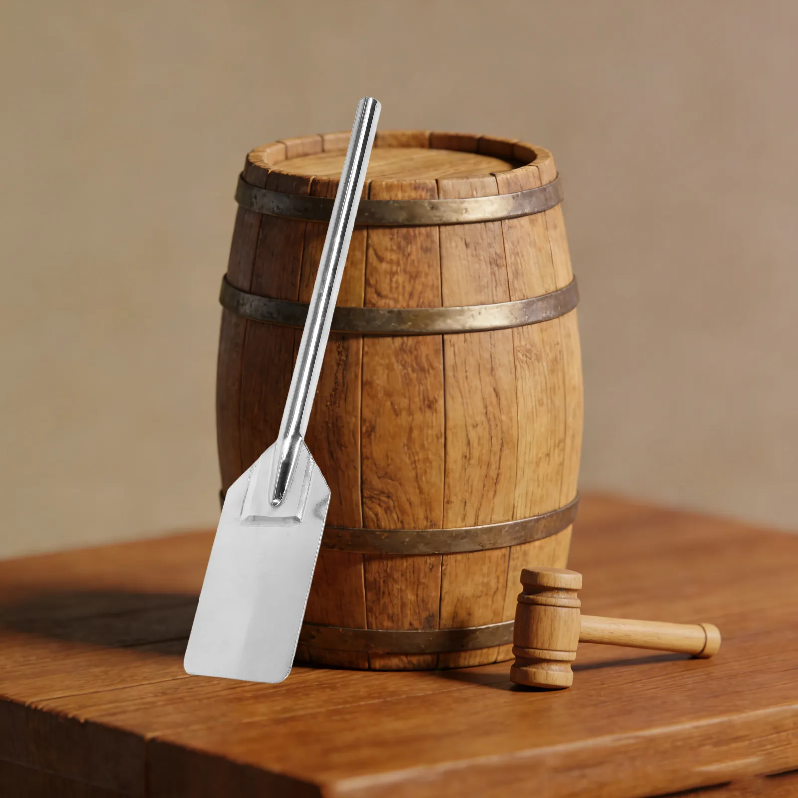 

Лопатка из нержавеющей стали для размешивания, 60 см, для пивоварения, ферментации, варки морепродуктов, перемешивания вина