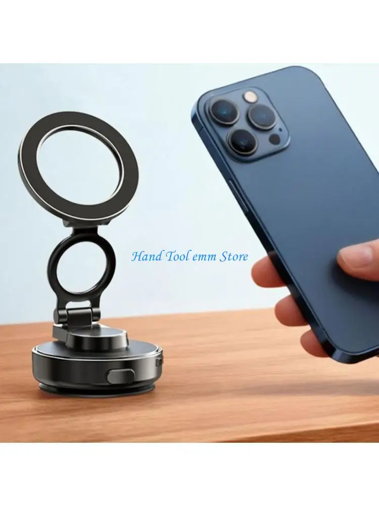 H37F Strong Car Phone Holder Featuring Upgraded Suction Cup For Different Materials