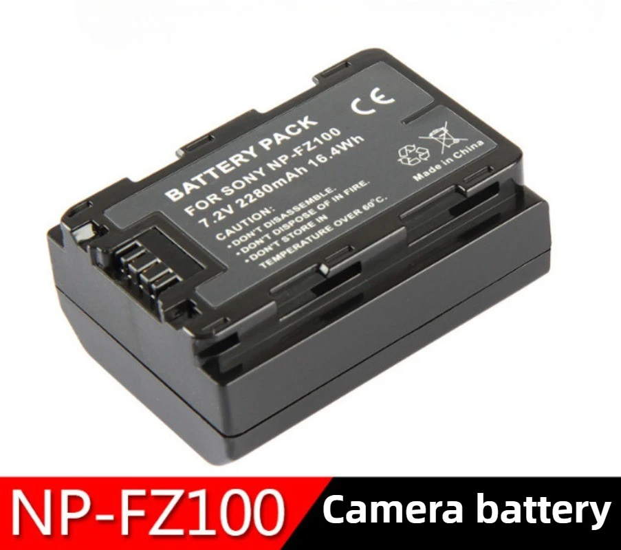 2PCS NPFZ100 NP-FZ100 Camera Battery for Sony A9 II / A7R IV / A7R III A7 III / ILCE-9 ILCE9 ILCE-7RM3 ILCE-7M3 A6600 As NP-F100