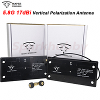 Maple Leaf Wireless 5.8G 17dB Planar Antenna AAT High-Definition Image  Automatically Tracks High-Gain Antenna for RC DIY Drone