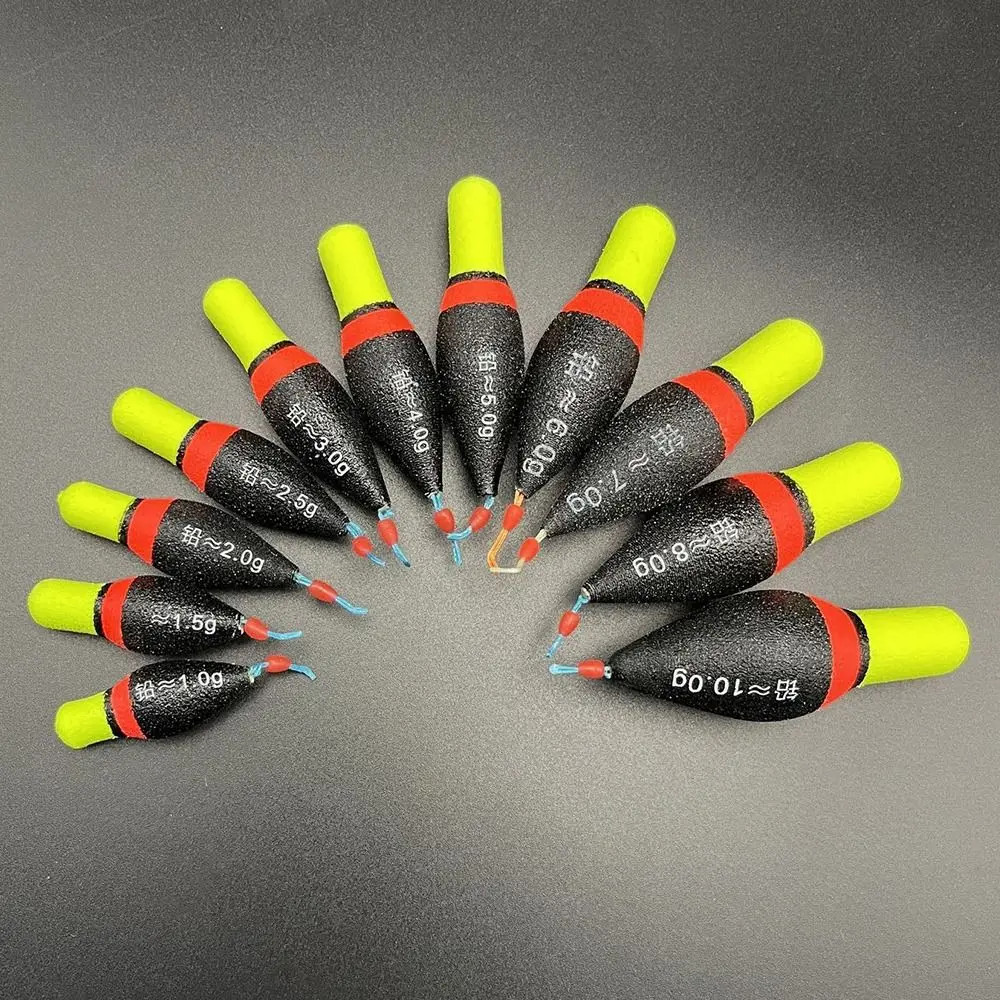 JUSEPU 5pcs Nanomaterials Fishing Rock Float Superfine Workmanship Streams Floaters Eat Lead 2.0/3.0/4.0/5.0g Rock Fishing Buoy
