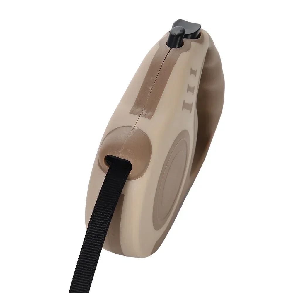 3m/5m Automatische Hundeleine für kleine Hunde und Katzen, ausziehbare Nylon-Führleine für Outdoor-Training, Welpen- und Yorkie-Zubehör – Detail 4