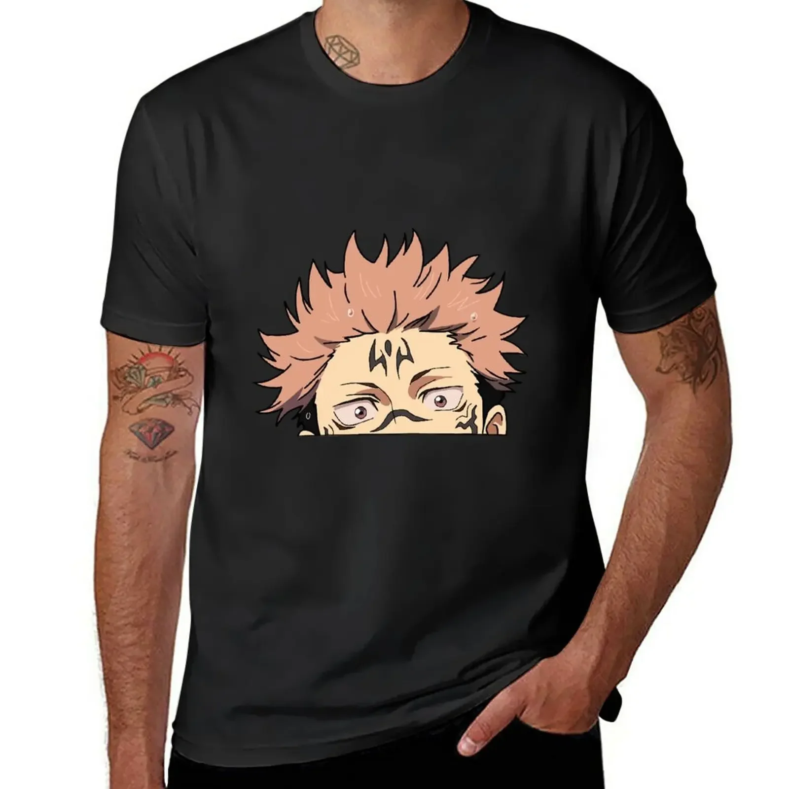 New Anime Peeker 11 T-Shirt baggy shirts shirts graphic tees customizeds blacks shirts men