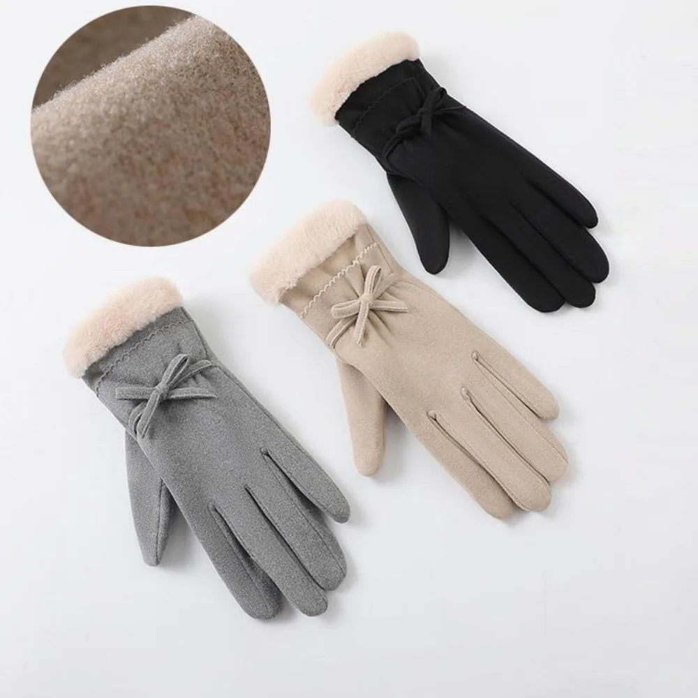 قفازات شتوية جديدة قابلة للمس، قفازات دافئة كاملة الأصابع تعمل باللمس، قفازات التزلج، ركوب الدراجات والقيادة
