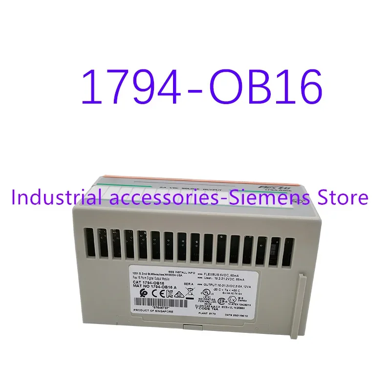 Brand New Original 1794-OB16 PLC 24VDC 16 Current Sourcing FLEX Digital DC Output Module Spot