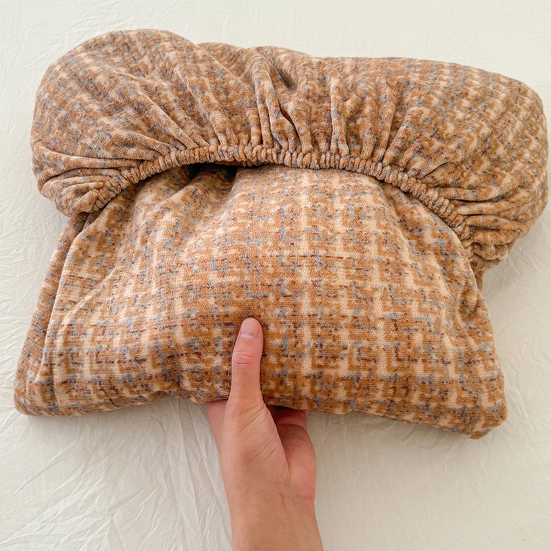 

Зимняя фланелевая однотонная простыня для зимы, мягкая теплая сохраняющая тепло простыня, молочная бархатная кровать Queen King, домашний текстиль