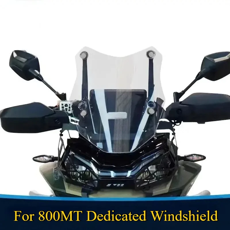 

For CFMOTO 800MT Front Windshield Racing Type Thickened Windshield 800 MT 800mt Improved Fender Deflector Windshield Accessories