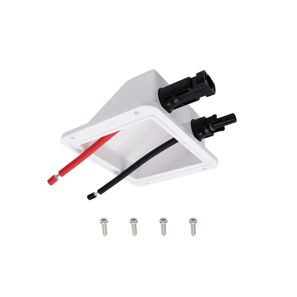 التركيب الكهربائي في الهواء الطلق الضميمة الكهربائية RV صندوق الأسلاك المزدوج كابل الطاقة الشمسية دخول الضميمة شاحن البطارية