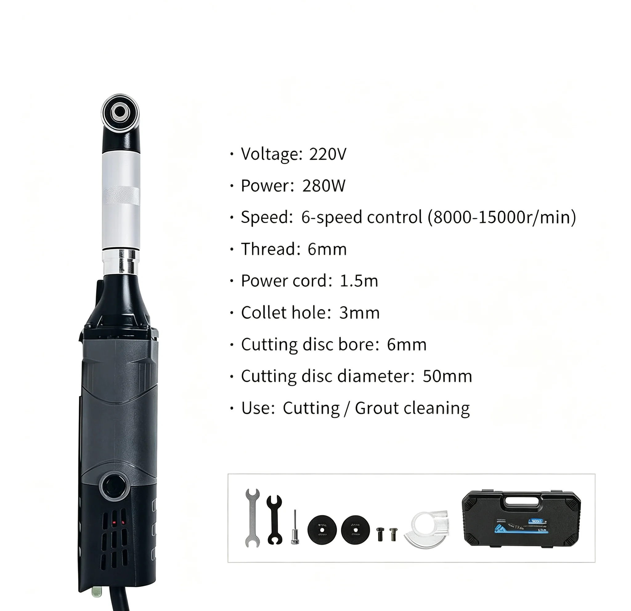 Multi Functional Electric Direct Grinder for Polishing Grinding Cutting Ceramic Tile Grouting Rement Removal Mini Grinder 220V