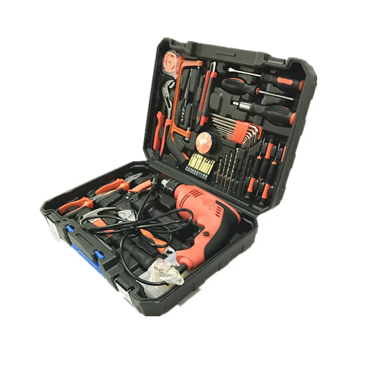 Hot Sale 112 Power Tools Household Tools Set Electric Impact Drill Hand Tools Set