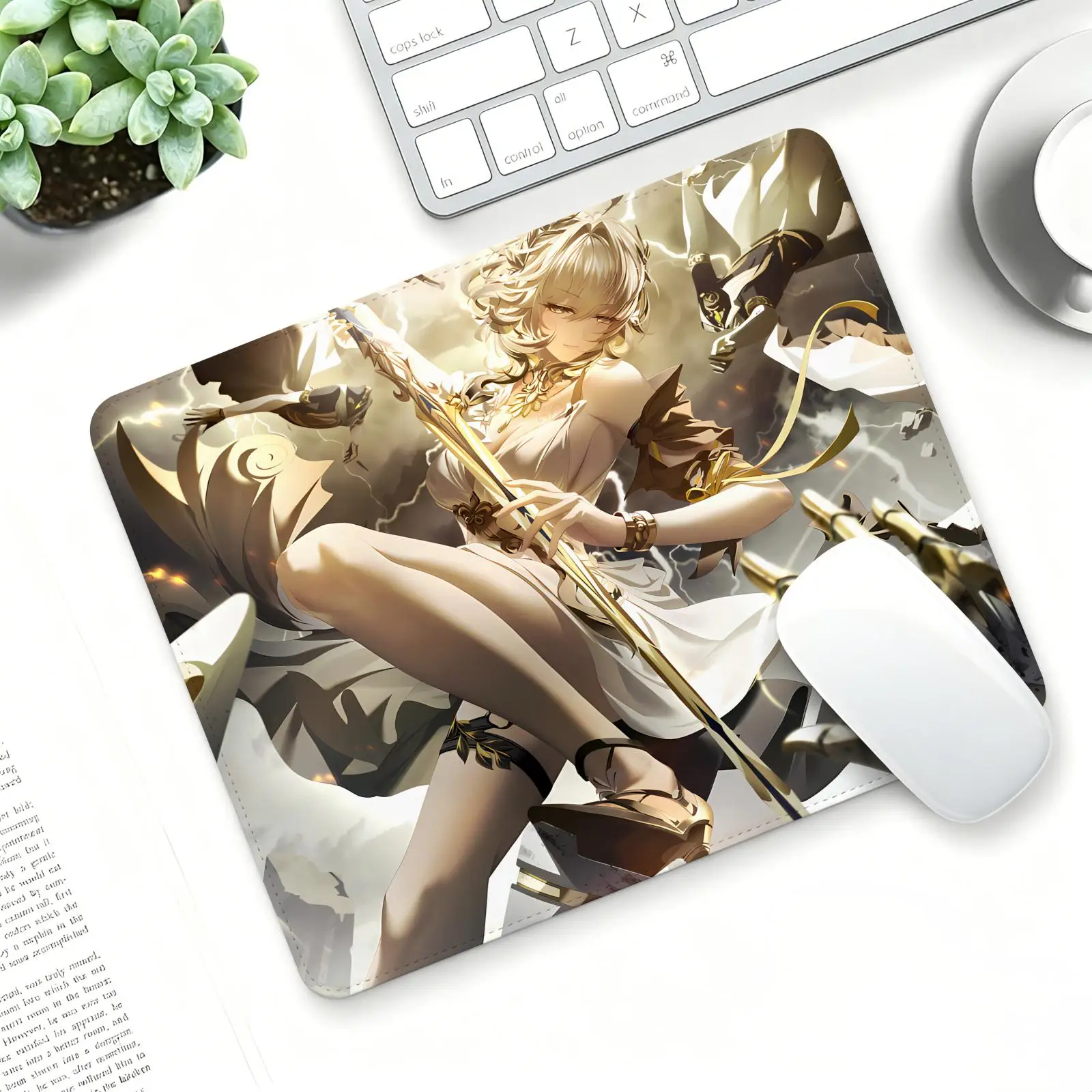 Mouse Pad Regular gaming mouse pad  Office mouse pad Laptop desk mat Stitched edge S/M/L size mouse pad  Star Rail Aglaea