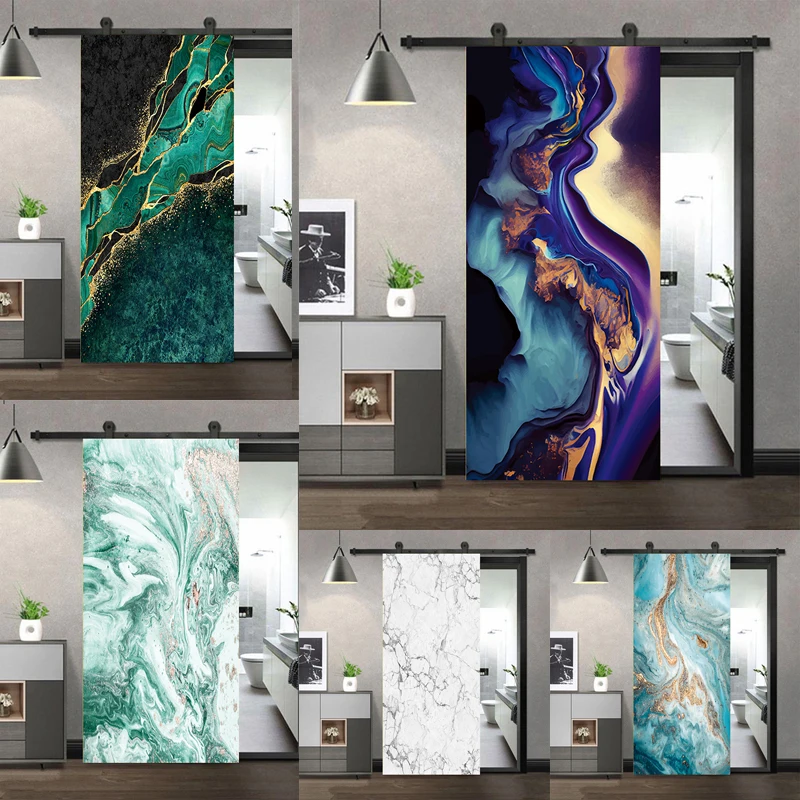 

Entrance Door Decoration Vintage Wallpaper Marble Photograph Self-adhesive Photo Wallpaper 3d Custom Mural Wall Art Stickers