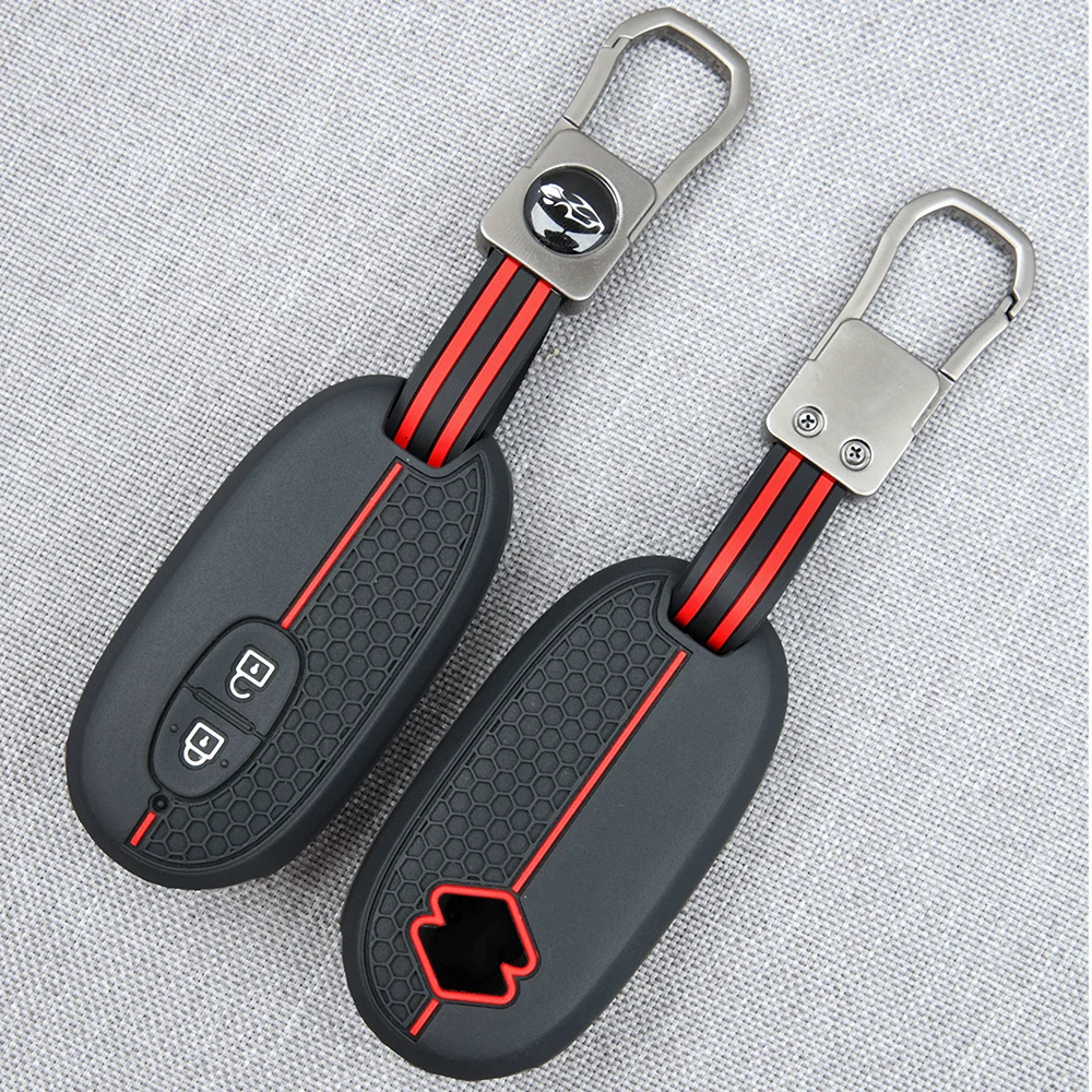 For Suzuki Wagon R Every Hustler Palette Solio Alto Lapin Spacia Key Sleeve Holder With Clasp Textured Non Slip Grip Precise Fit
