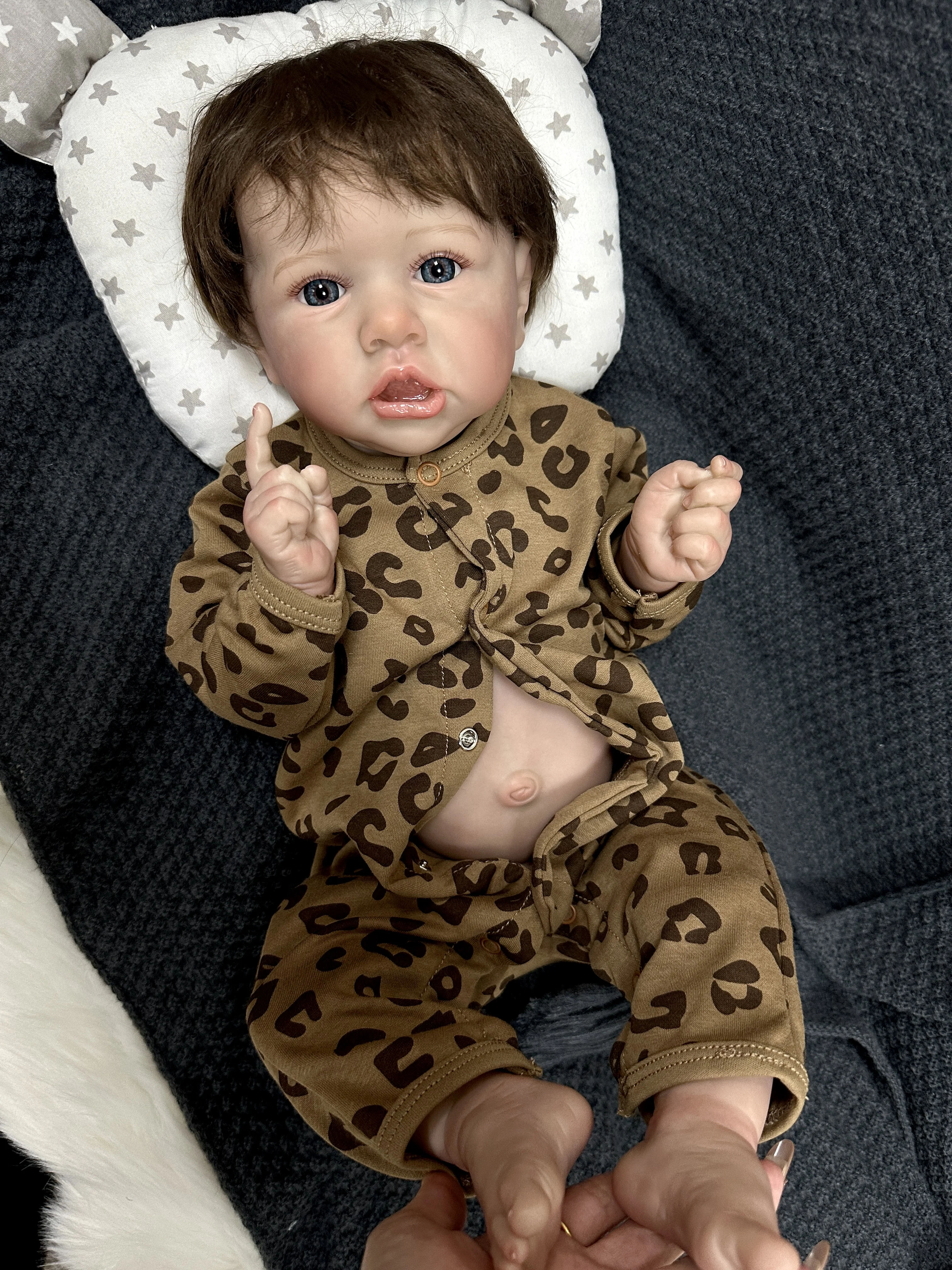 

Cokela 23 дюйма 58 см реалистичные куклы реборн Rebirth детские силиконовые игрушки для новорожденных куклы реборн на продажу