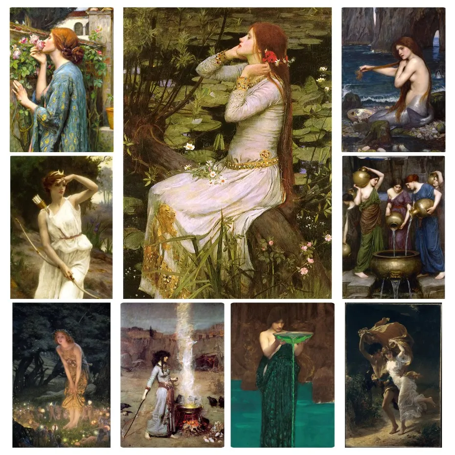 Boreas by John William Waterhouse Woman Circe Invidiosa Jigsaw Puzzles for Adults Home DecorFamily Fun Puzzles Educational Gift