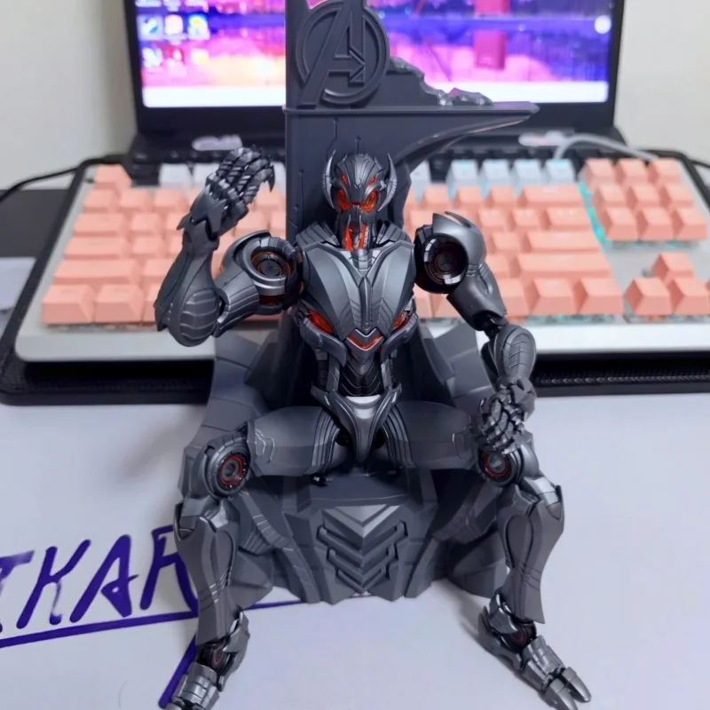 In-stock New Genuine BLOKEES Legendary Edition Ultron Assembly Model Light-up Building Block Action Figure Mecha Model Toyd Gift