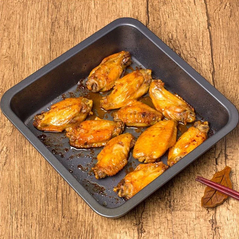 الكربون الصلب غير لاصقة تحميص عموم مستطيلة صينية الخبز رغيف خبز التوست كعكة خبز لتقوم بها بنفسك المعجنات عموم طبق أواني المطبخ #3