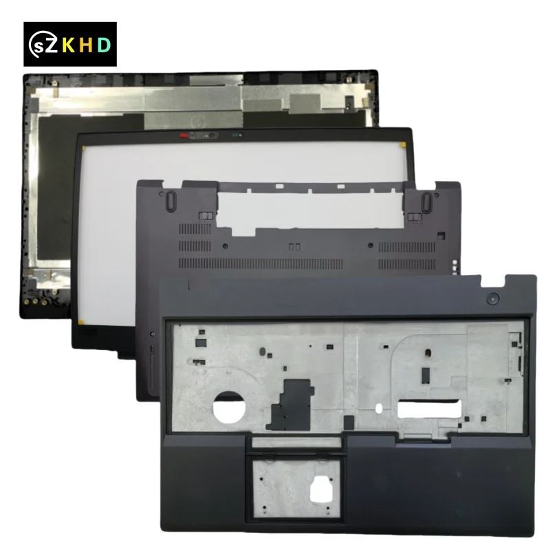 New Origin Bottom Base Cover LCD Cover Back Case Palmrest Upper Case Bezel Cover for Lenovo ThinkPad T580 P52S 01YR481 01YT267