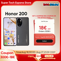 Honor 200 5G SmartPhone Snapdragon 7 Gen 3 6.7” 120Hz OLED Curved Screen 5200mAh Battery 100W Fast Charge Mobile Phone NFC