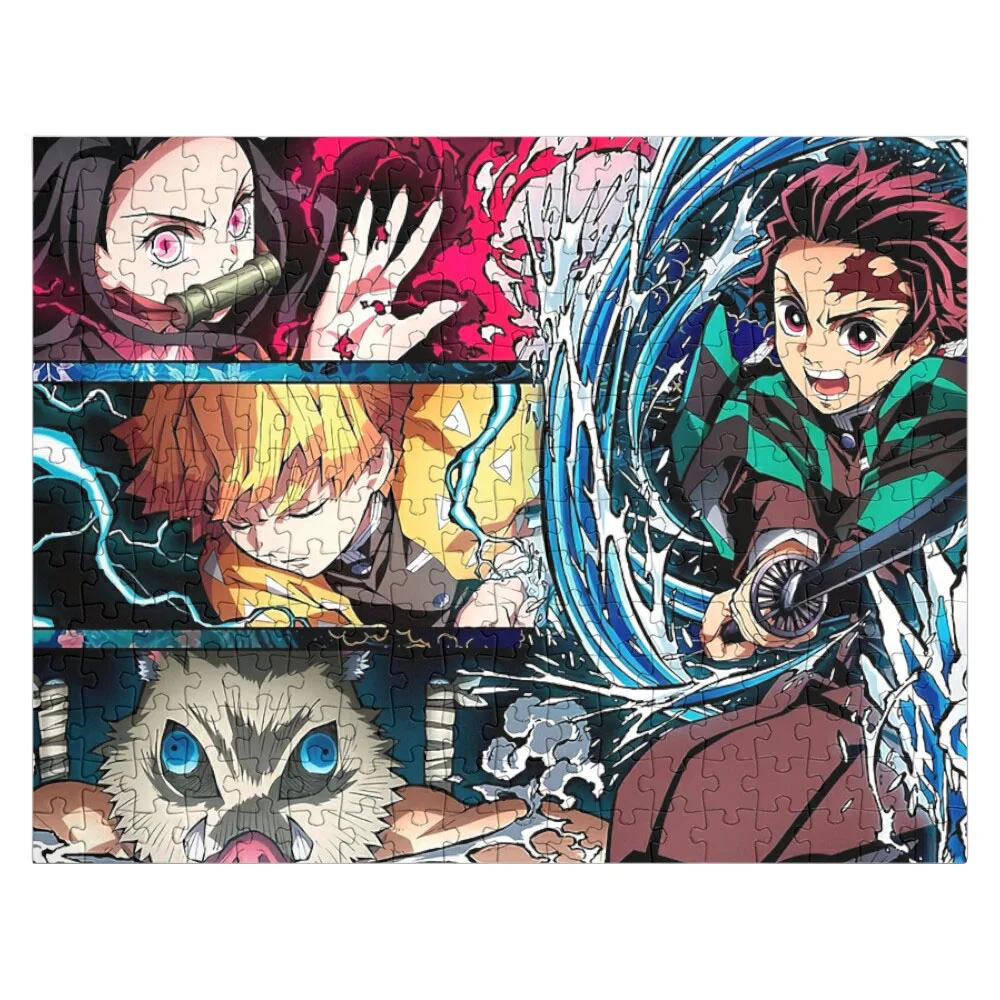 Best Anime Kimetsu Jigsaw Puzzle Scale Motors Customized Puzzles For Kids