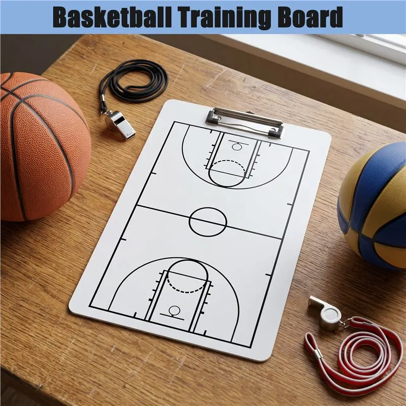 【New User-Coupon!】Coach Board Dry Erase Coaching Board Double Sided Design Strategy Board Whiteboard For Basketball - Image 3