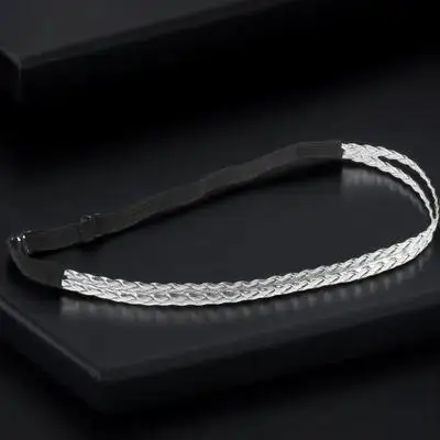 

Плетеные эластичные тонкие повязки на голову для женщин, подростков и взрослых: универсальные, стильные, для пляжа, вечеринок, свадеб, элегантные