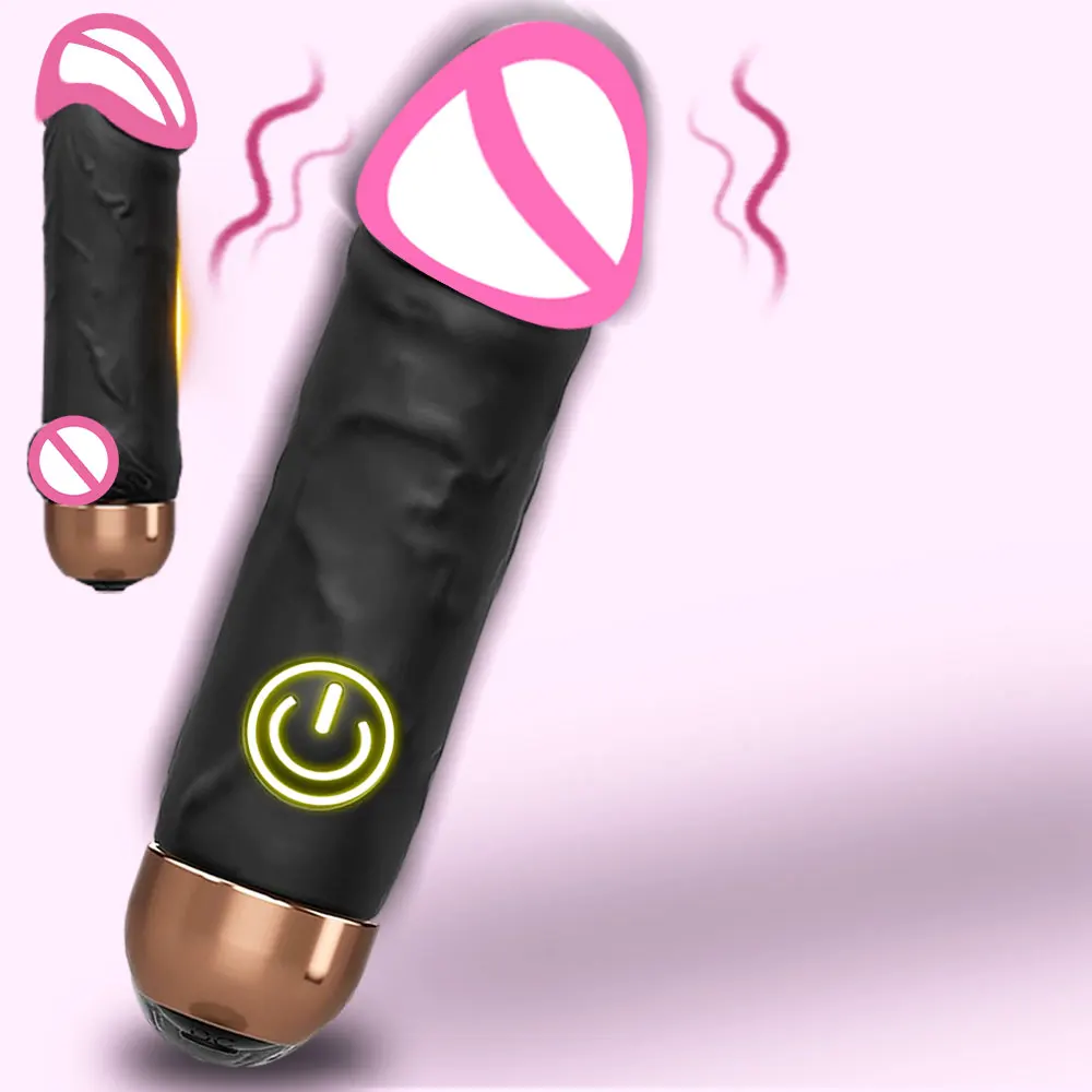 Vibrator Sex Toys for Women - Mini Bullet Vibrator Realistic Dildo Sex Toys Vibrating Clitoris Stimulation Adult Toys