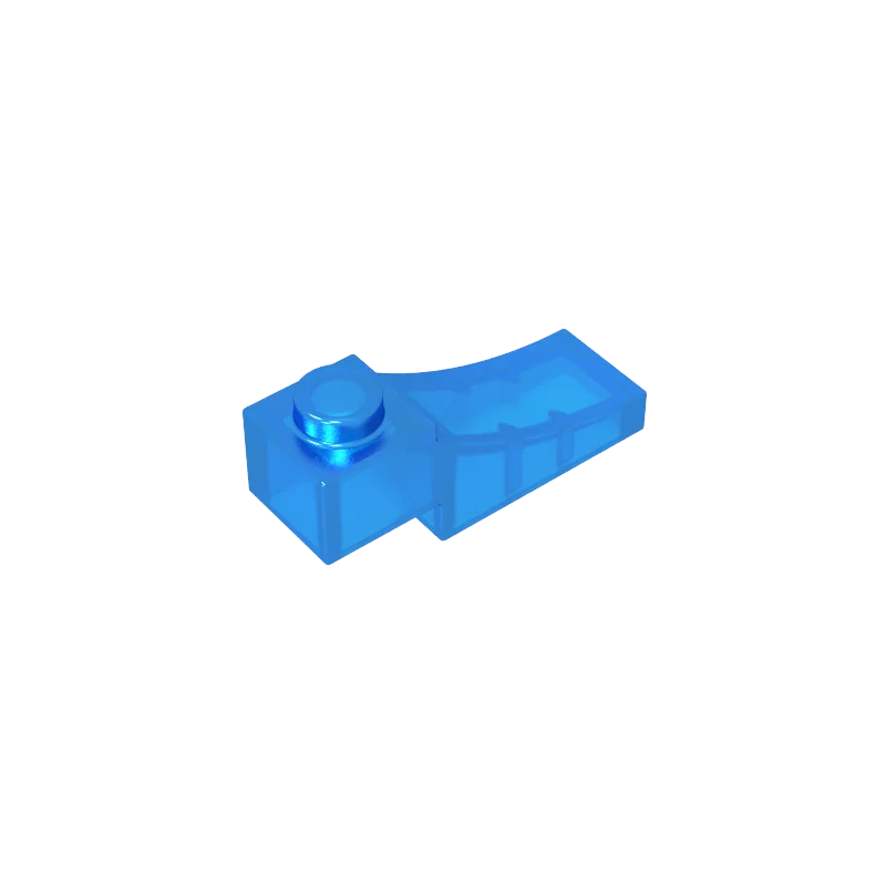 Gobricks 10PCS 70681 Slope Brick Curved 3x1 Parts with 2/3 Inverted Cutout Compatible MOC Building Block Adult DIY Model Sets