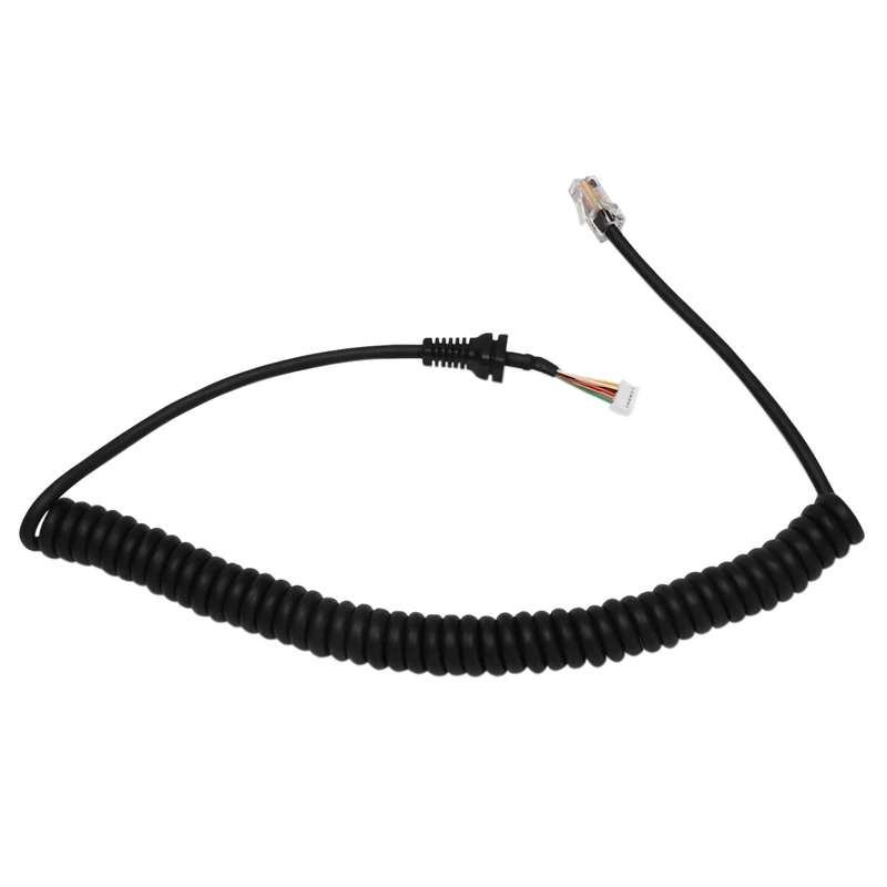 

N15R-6X Replacement Microphones Mic Cable Cord Wire For Yaesu MH-48A6J FT-7800 FT-8800 FT-8900 FT-7100M FT-2800M FT-8900R