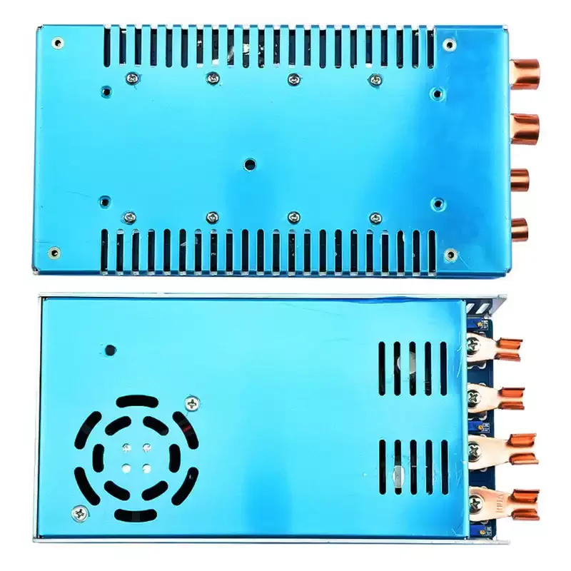 2000W 100A CC CV Charging Boost Power Supply 12-60V to 15-80V DC-DC Step Up Boost Converter Voltage Regulator with Voltmeter
